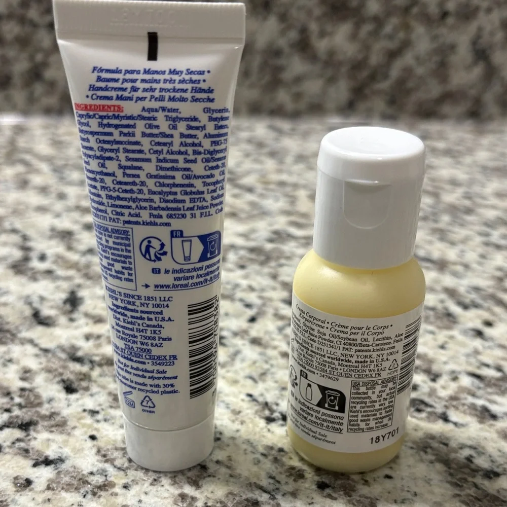 New Kiehl's Ultimate Strength Hand Salve and Creme de Corps